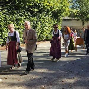 Prozession zur Pfarrkirche