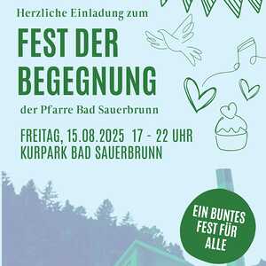 Fest der Begegnung / Katharina Graner Einladung