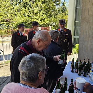 Gemütliches Beisammensein nach der Hl. Messe
