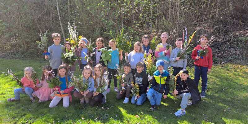 Palmsonntag / Gerti Ankerl Palmsträuße binden