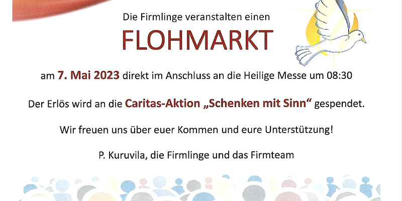 Flohmarkt / Nadja Hutter Einladung