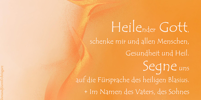 abstraktes oranges Bild