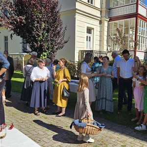 Agape im Pfarrhofgarten - Die Gäste