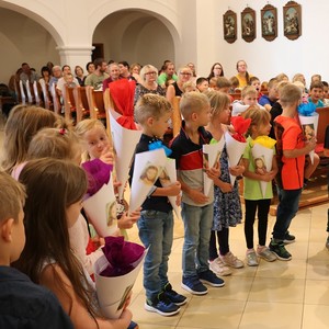 Hl. Messe gefeiert mit Kaplan Andreas Stipsits