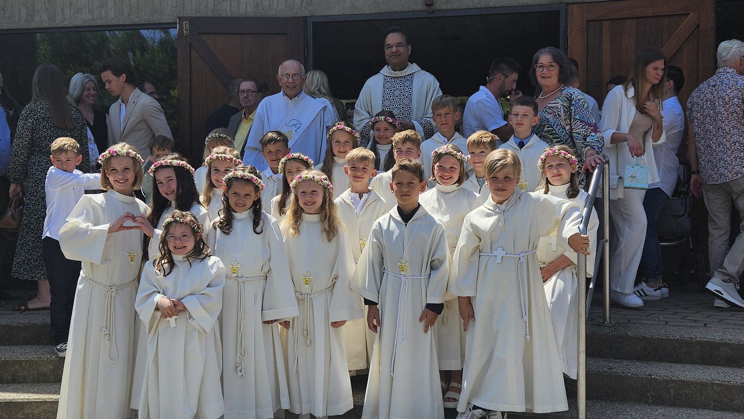 Erstkommunion25 / Nadja Hutter Gruppenbild