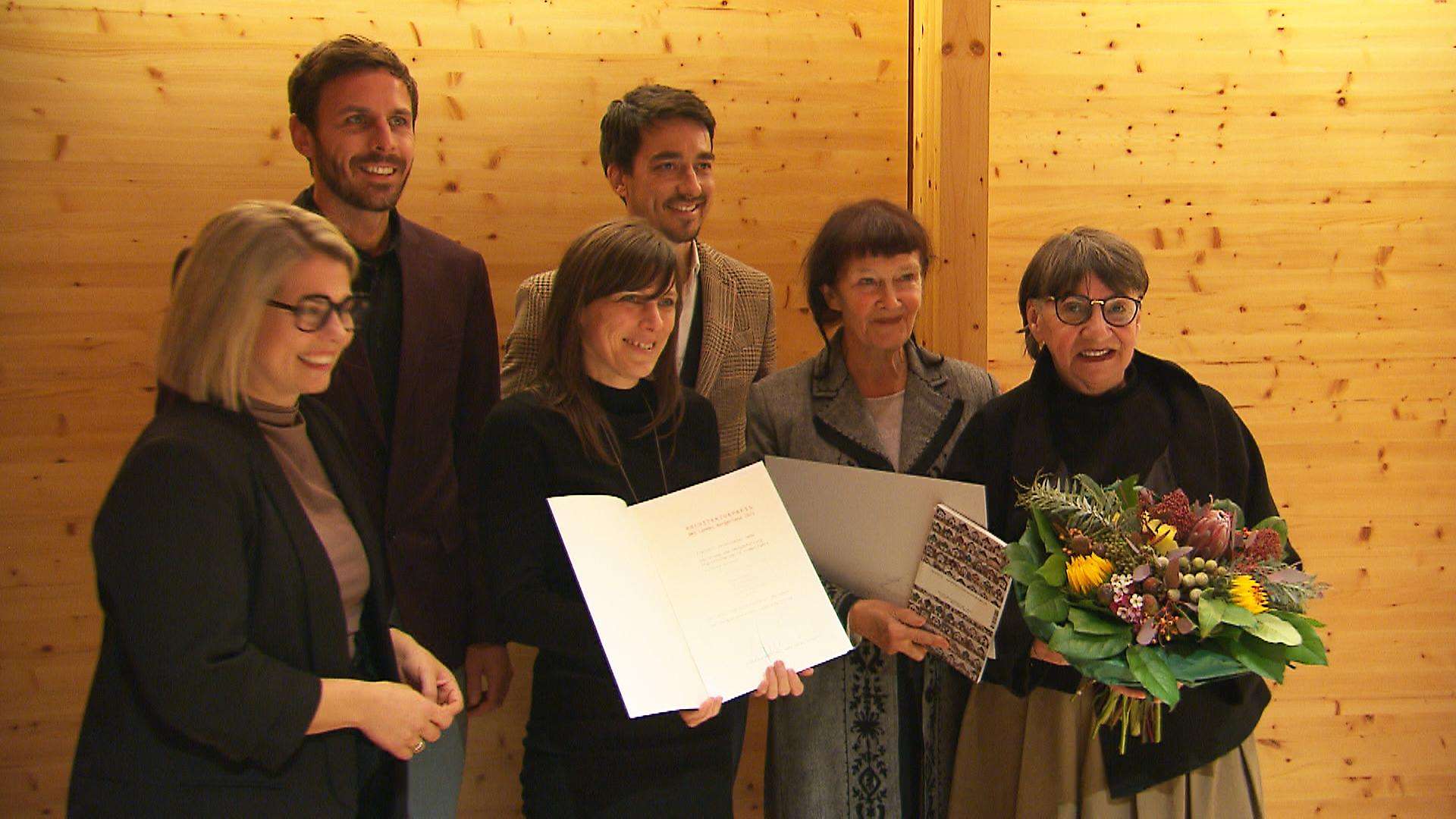 Preisübergabe / Architekturraum Burgenland